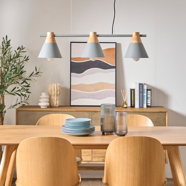 Thora Bar Pendant Lamp - Grey - 6