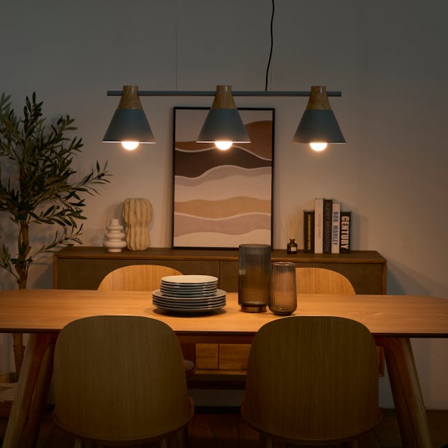 Thora Bar Pendant Lamp - Grey - 3