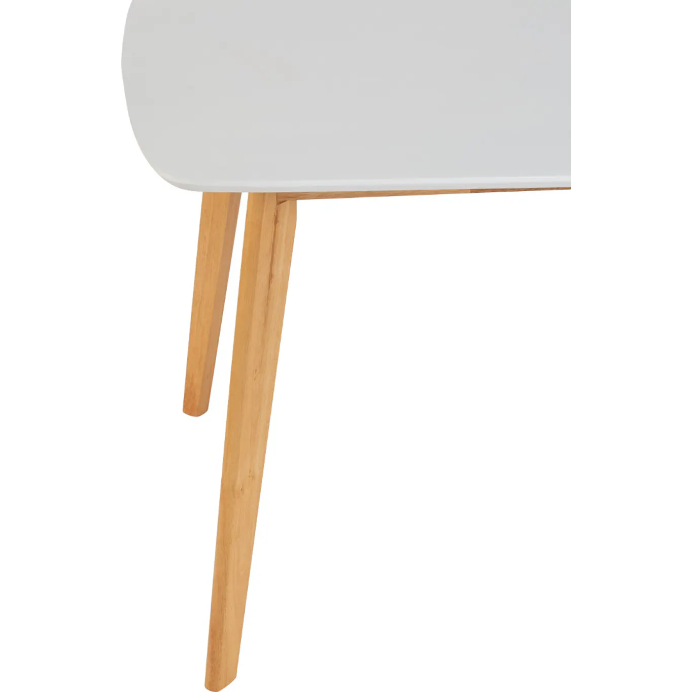 (As-is) Harold Dining Table 1.5m - Natural, White - 60 - 13