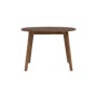 Werner Extendable Dining Table 1.1m-1.3m - Walnut - 12
