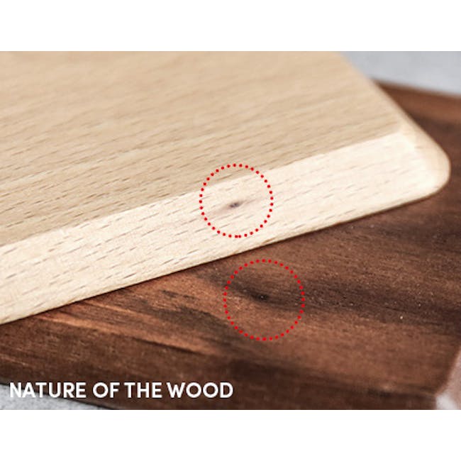 Fala Solid Wood Coaster (Set of 6) - Natural - 12