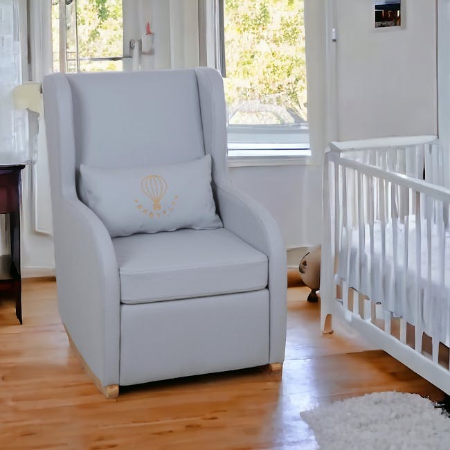 Baby Fly Rocking Chair - Light Grey (Pet Friendly) - 2