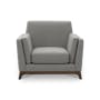 Elijah 3 Seater Sofa with Elijah Armchair - Dolphin Grey (Fabric) - 13