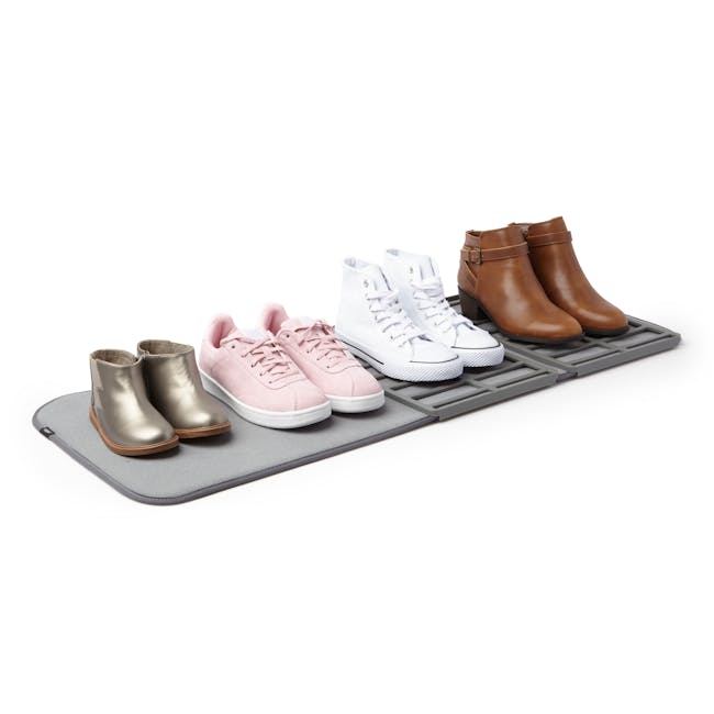 Shoe Dry Floor Mat - Charcoal - 2