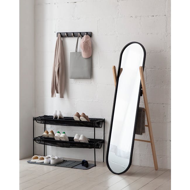 Shoe Dry Floor Mat Charcoal Umbra Home Accents HipVan