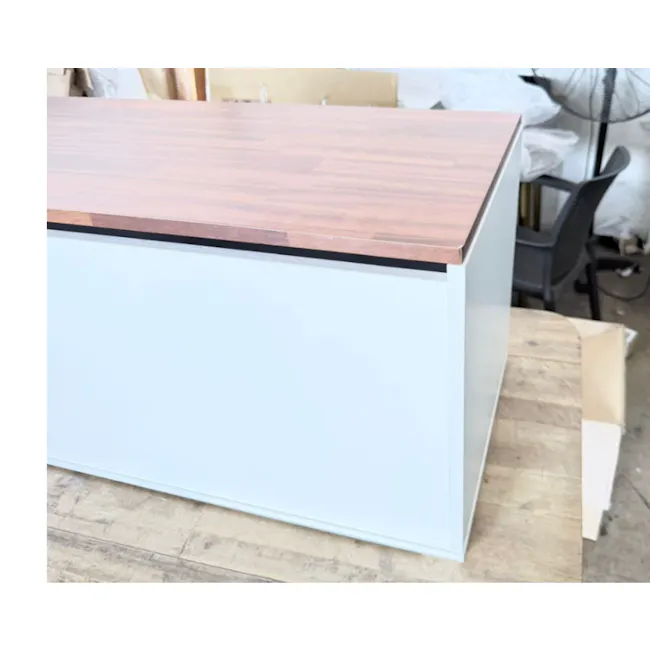 (As-is) Benno Modular Storage Bench 1.2m - White Walnut - 1 - 6