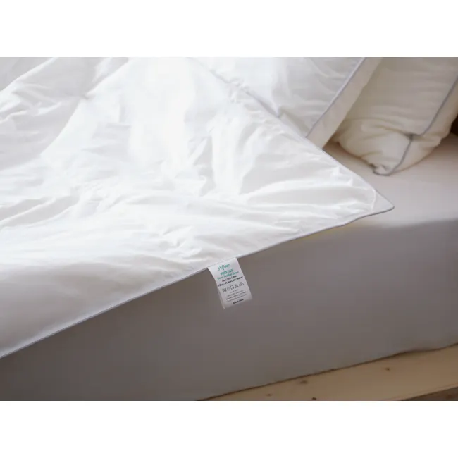 (Super Single) PRESTIGE Down Feather Duvet - 2 - White comforter, pillowcases, down filling, high-quality, premium fabric