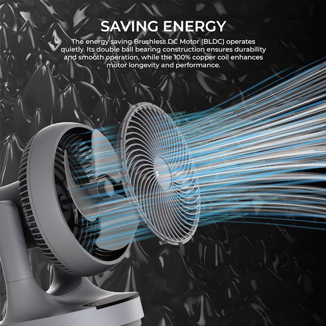 SOUNDTECH 8 inch DC Motor Storm Air Circulator Fan (ACF-4) - 10