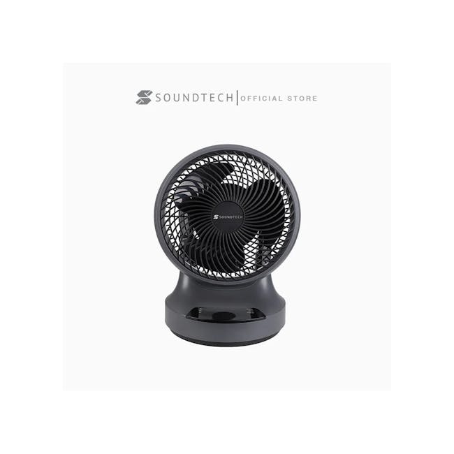 SOUNDTECH 8 inch DC Motor Storm Air Circulator Fan (ACF-4) - 1