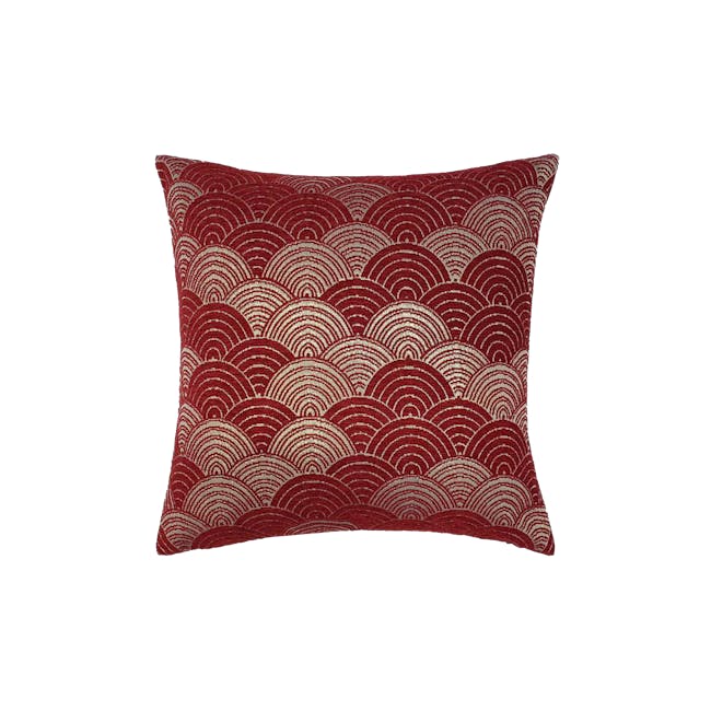 Ocean Cushion Cover - Red - 0