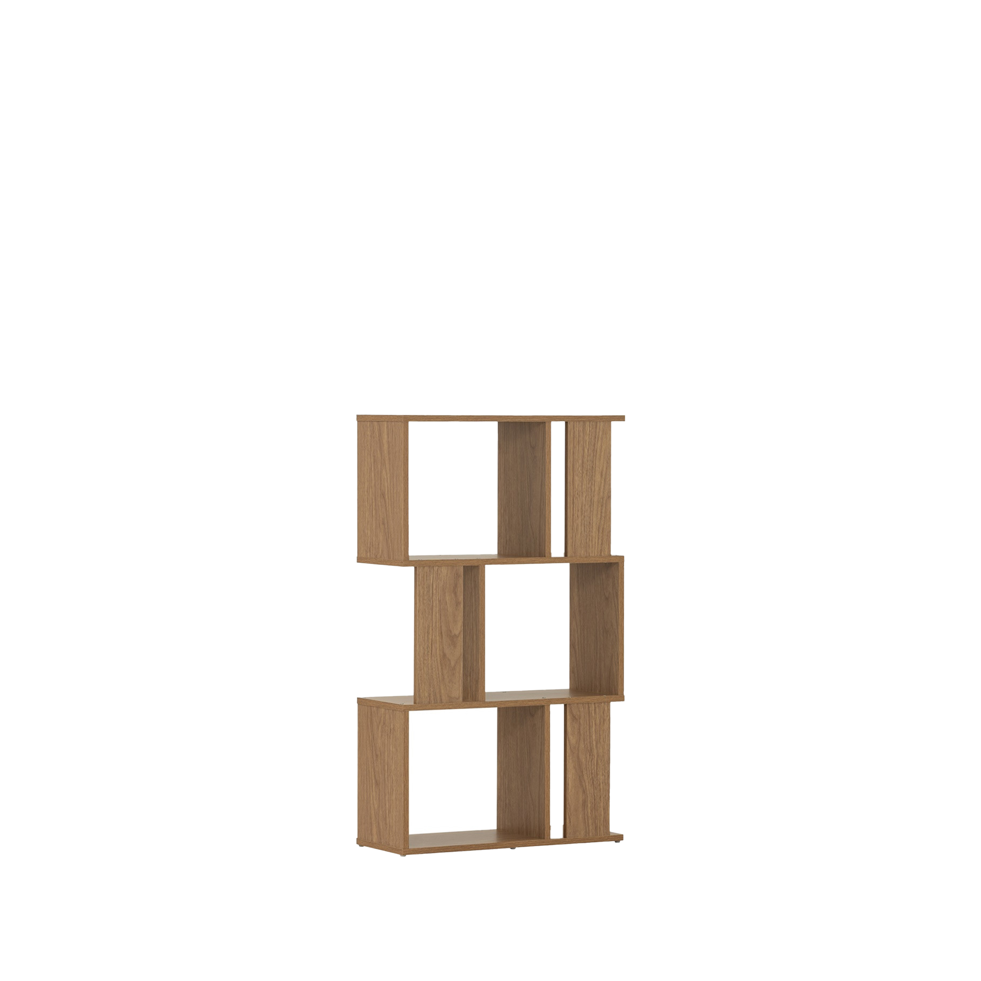 Aldea Low Bookshelf - Oak