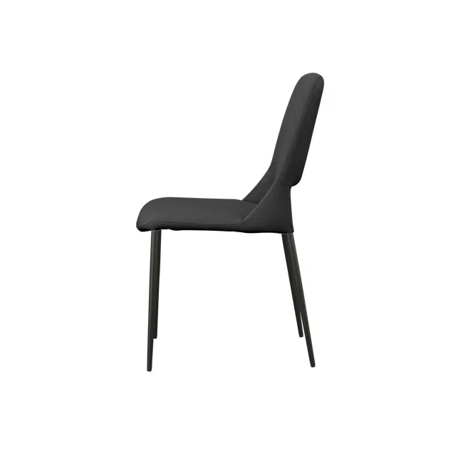 Adam Dining Chair - Charcoal - 3