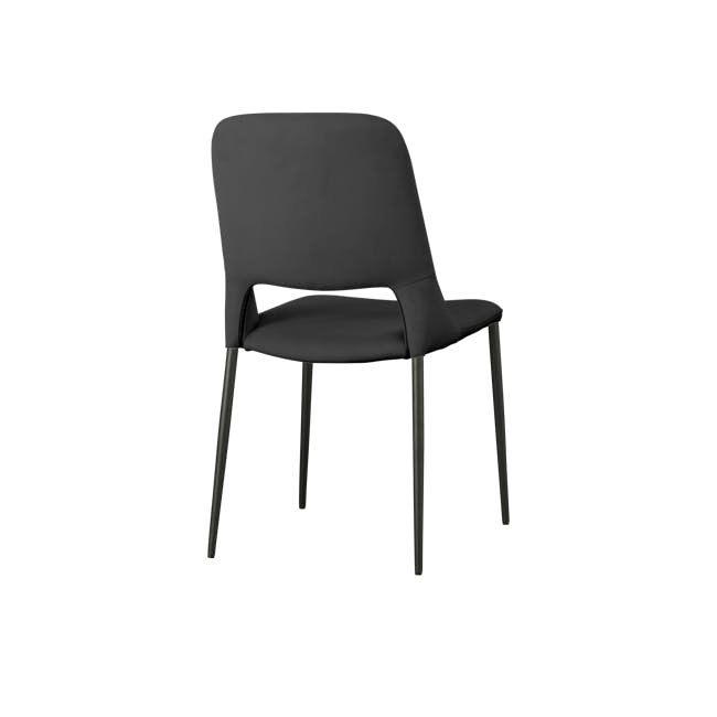Adam Dining Chair - Charcoal - 3