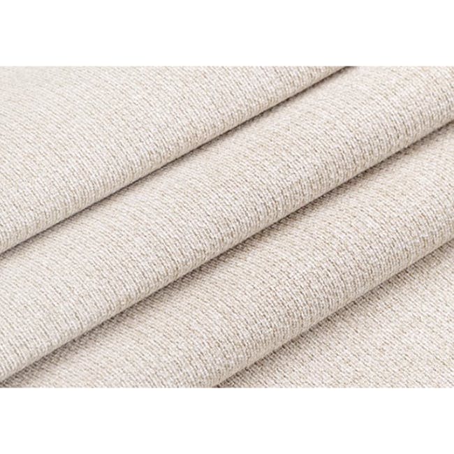 Niel Chair - Oak, Gravel White - 11 - Soft beige fabric, textured weave, elegant design, luxurious appearance, high-quality