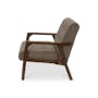 Tucson 2 Seater Sofa - Cocoa, Chestnut (Fabric) - 8