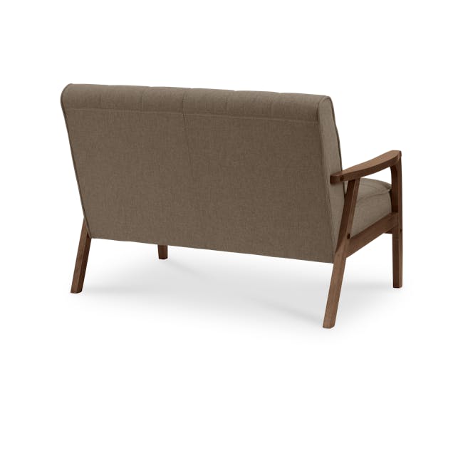 Tucson 2 Seater Sofa - Cocoa, Chestnut (Fabric) - 4