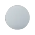 Loru Round Wall Mirror 80cm - Silver