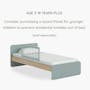 Boori Neat Single Bed with 2 Drawers - Blueberry, Almond - 8