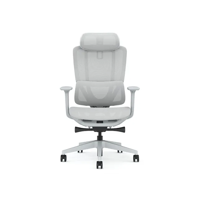 Zenith Ergonomic Chair - Light Grey / Grey - 1