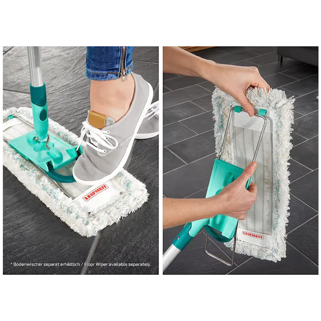 Leifheit Wiper Cover Profi Cotton Plus - 3 - mopping mop, floor cleaner, cleaning tool, cleaning cloth, cleaning pad