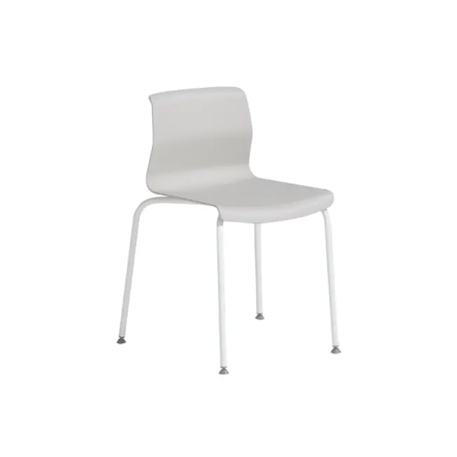 Dawn Stackable Dining Chair - White - 1