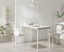 Dawn Dining Chair - Oatmeal, White - 7