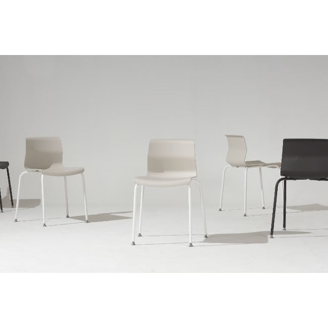 Dawn Stackable Chair - White - 9