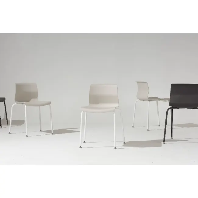 Dawn Stackable Dining Chair - White - 9