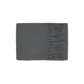 Aubrey Waffle Throw - Dark Grey