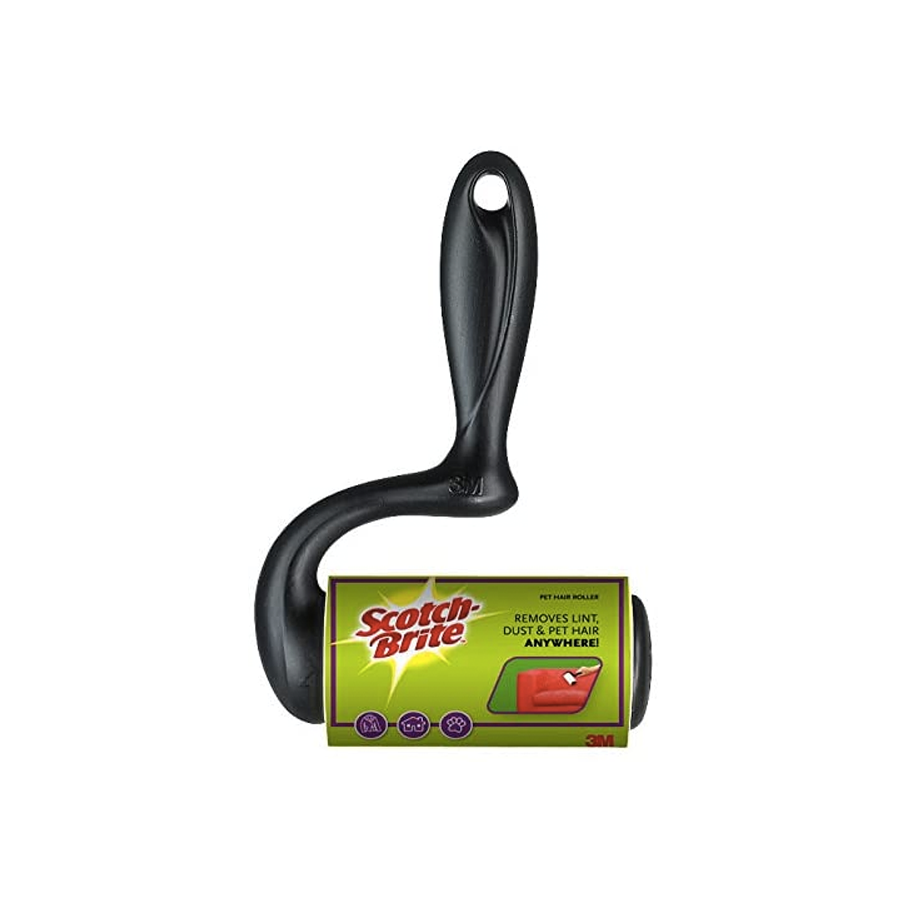 ScotchBrite Flat Surface Lint Roller, ScotchBrite® HipVan