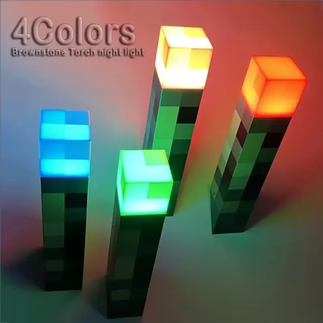 Minecraft Wall Torch Night Light - 3