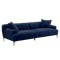 Brielle 4 Seater Sofa - Aurora Blue - 1