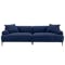 Brielle 4 Seater Sofa - Aurora Blue