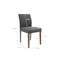 Ladee Dining Chair - Cocoa, Dolphin Grey - 3