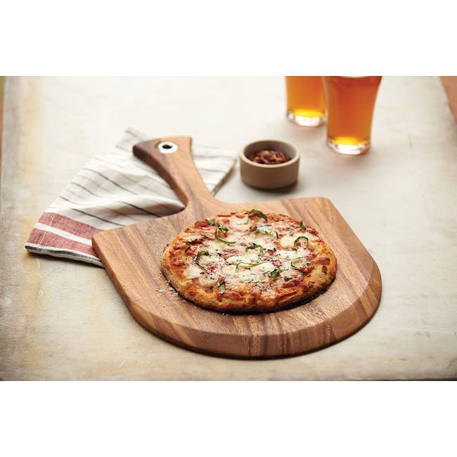 Ironwood Pizza Acacia Wood Cutting Serving Board - 1