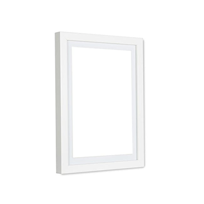 A2 Size Wooden Frame - White - 0
