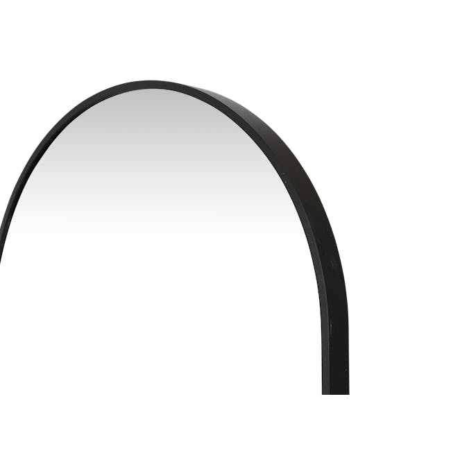 Arvi Oval Full-Length Mirror 40 x 150 cm - Black - 4