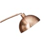 Olivia Arched Floor Lamp - Copper, White Marble - 3