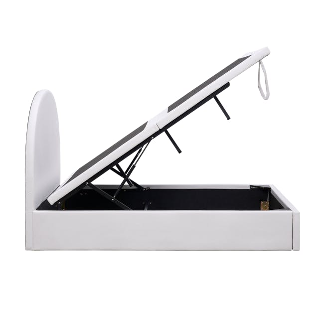 Aspen Super Single Storage Bed - Ivory (Pet Friendly) - 10