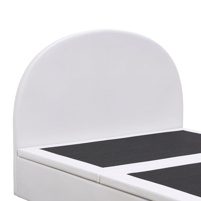 Aspen Super Single Storage Bed - Ivory (Pet Friendly) - 12