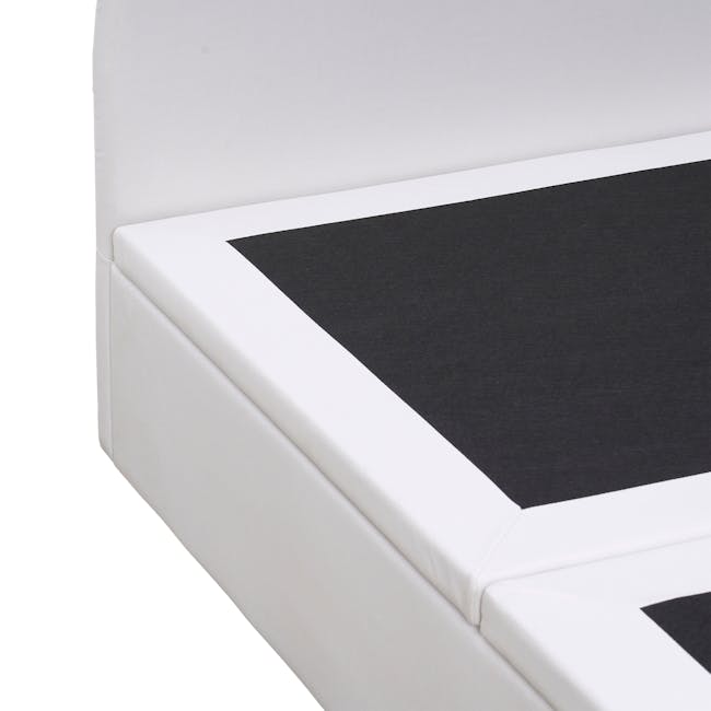 Aspen Super Single Storage Bed - Ivory (Pet Friendly) - 16