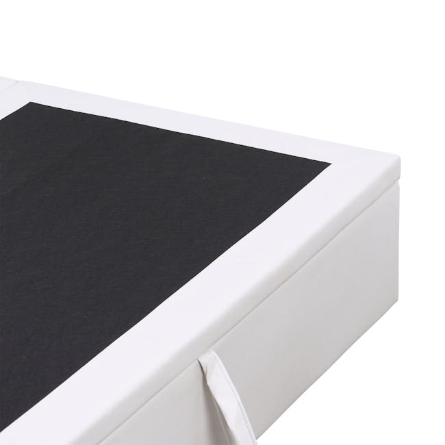 Aspen Super Single Storage Bed - Ivory (Pet Friendly) - 18