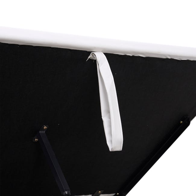 Aspen Super Single Storage Bed - Ivory (Pet Friendly) - 15