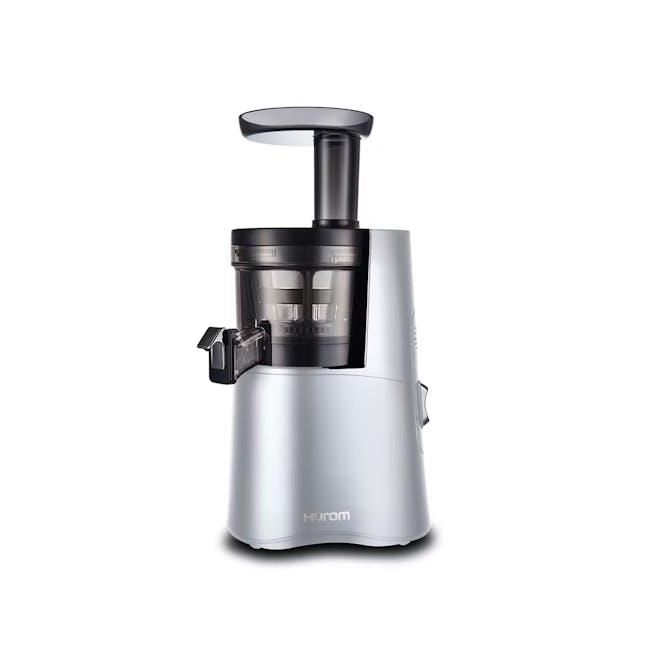 Hurom HA-2600 Cold Pressed Slow Fruit Juicer Classic Series - Matte Silver - 0