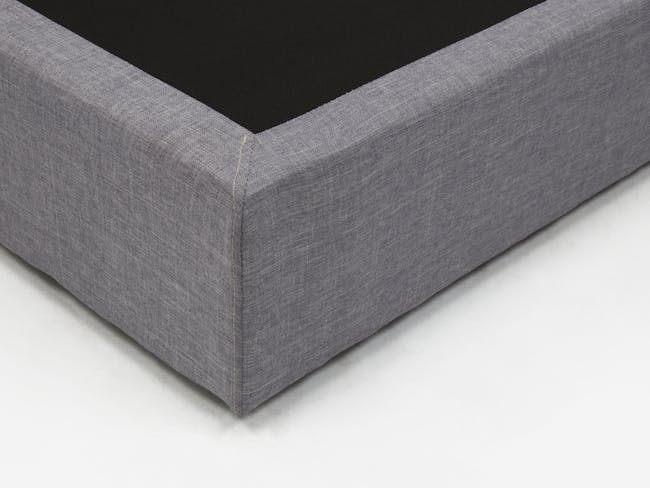 ESSENTIALS King Box Bed - Grey (Fabric) - 5