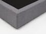 ESSENTIALS Queen Box Bed - Grey (Fabric) - 5