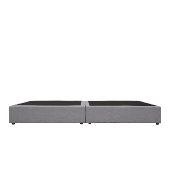 ESSENTIALS Super Single Box Bed - Grey (Fabric) - 3