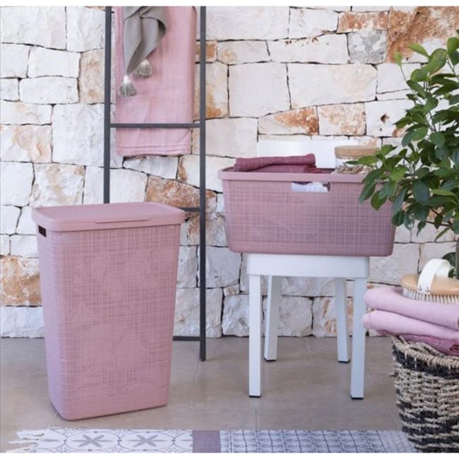 Curver Jute Laundry Hamper - 58L - 5