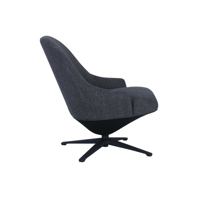 Cabrio Swivel Lounge Chair - Seal - 2