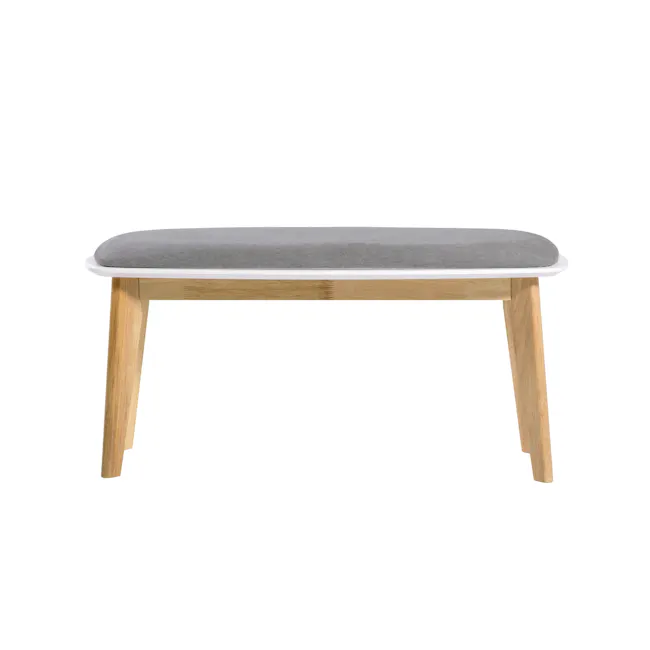 (As-is) Harold Bench 1m - Natural, Light Grey - 7 - 11